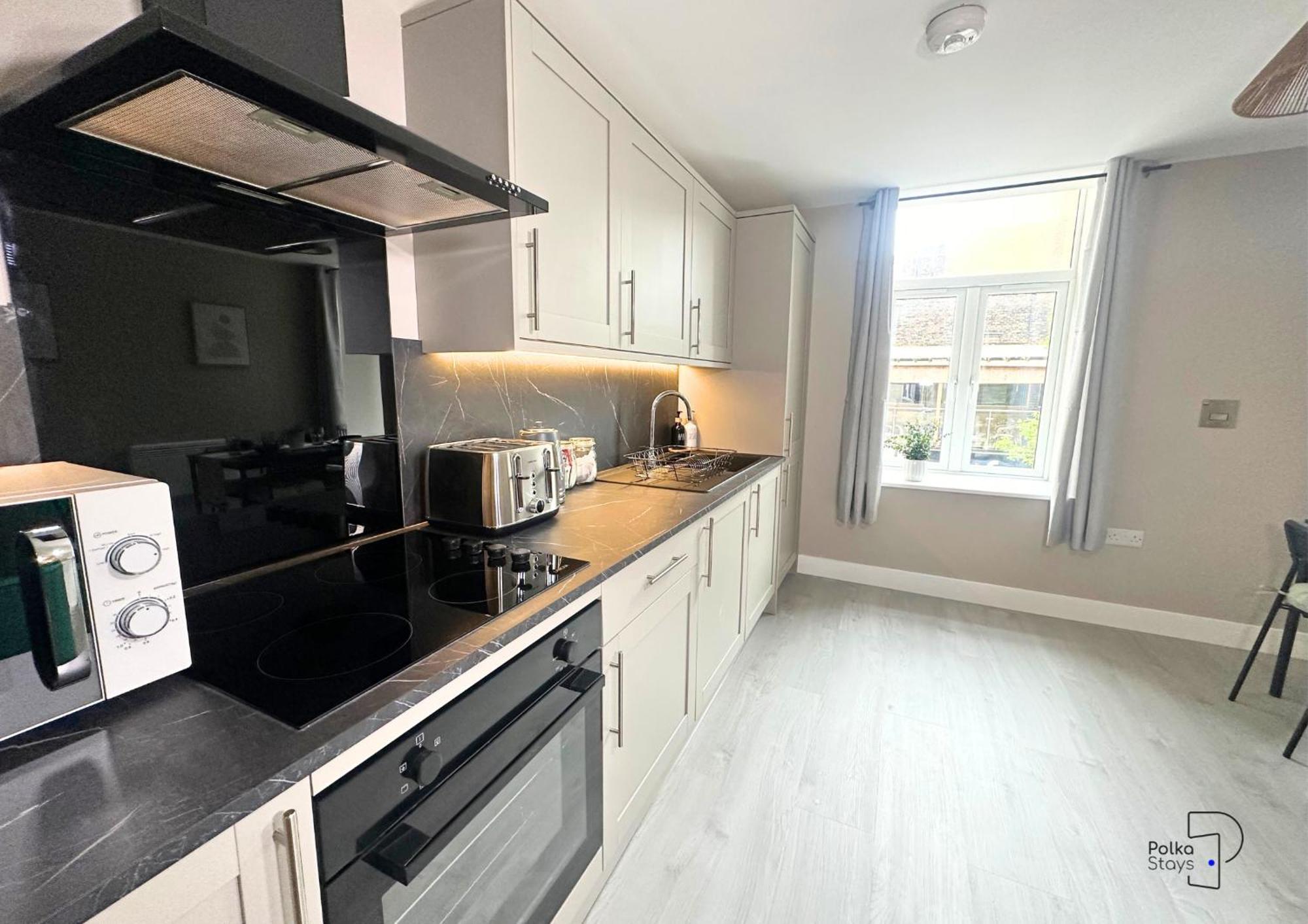Hanley, Stoke - Modern Spacious Apartments By Polkastays Eksteriør billede